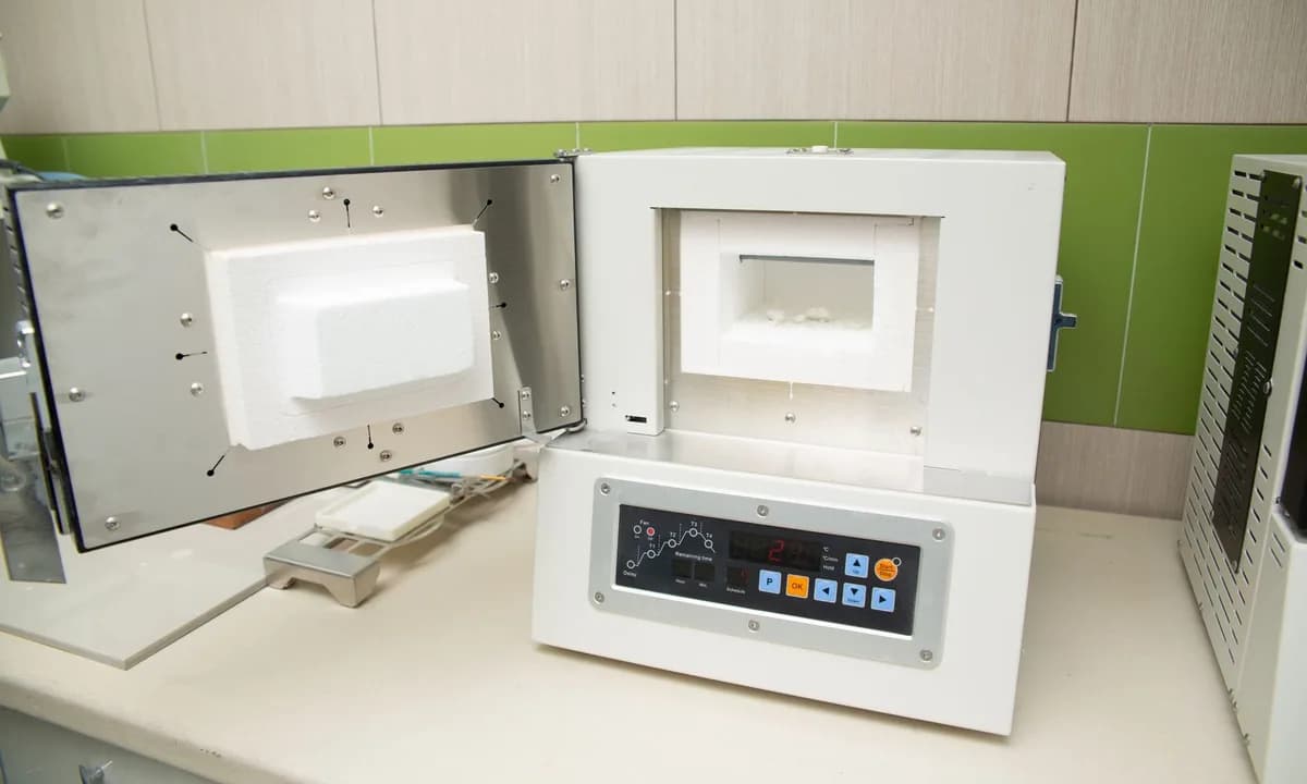 Kapakları açık dental laboratuvar fırınları