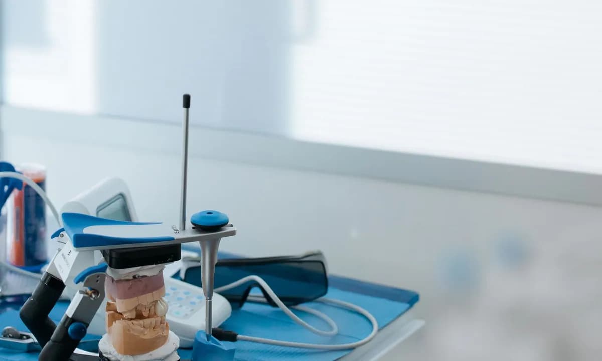 Dental model, artikülatör ve laboratuvar masası